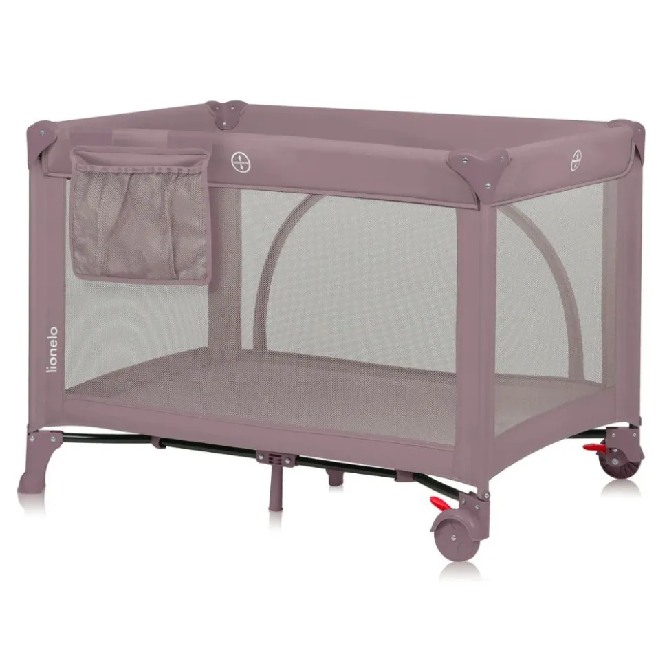 Lit parapluie bébé laura compact 2 en 1 pink nude