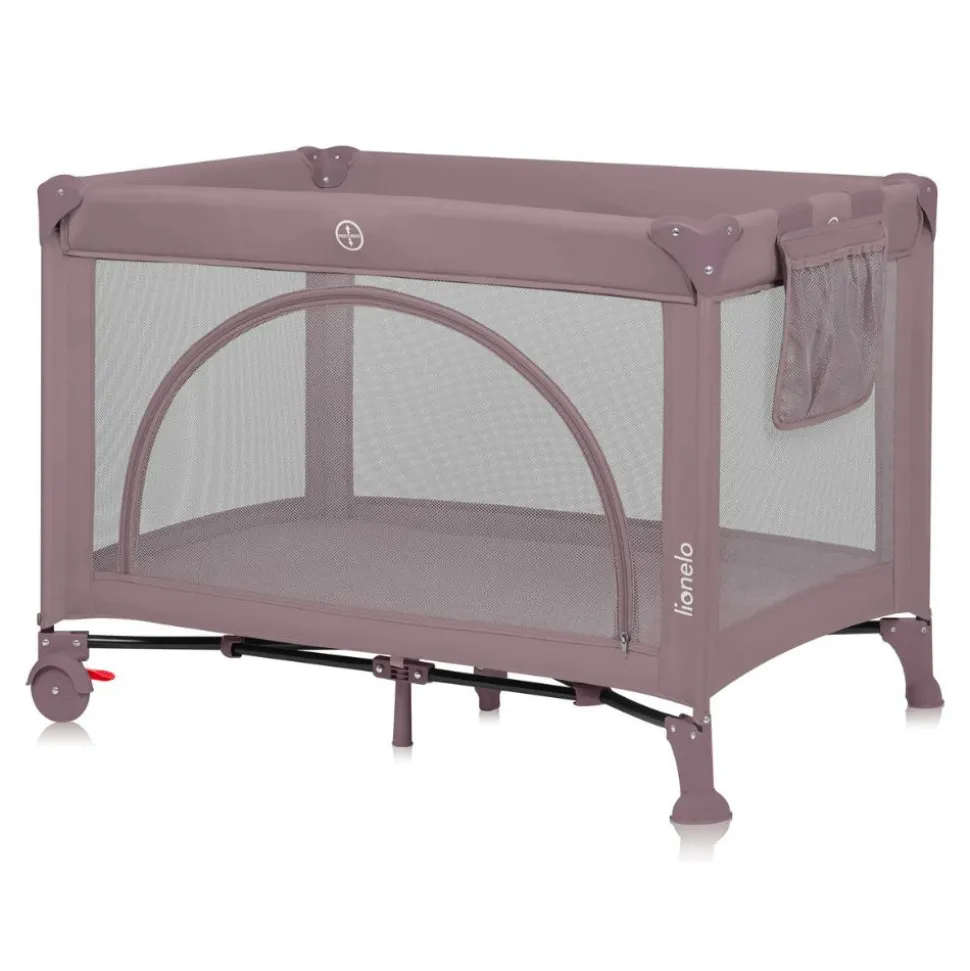 Lit parapluie bébé laura compact 2 en 1 pink nude