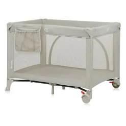 Lit parapluie bébé laura compact 2 en 1 beige sand