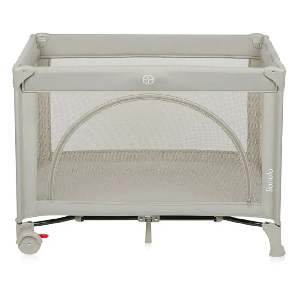 Lit parapluie bébé laura compact 2 en 1 beige sand