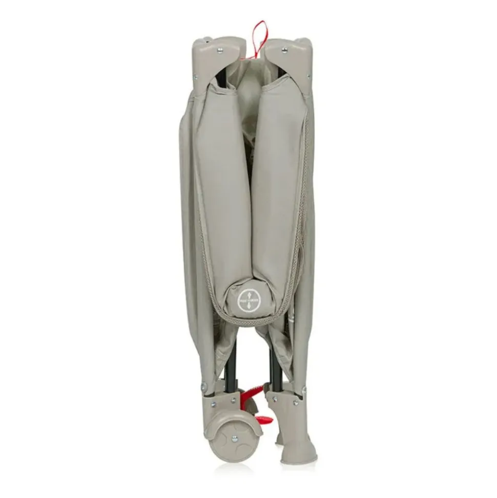 Lit parapluie bébé laura compact 2 en 1 beige sand