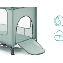Lit parapluie bébé nizza sauge