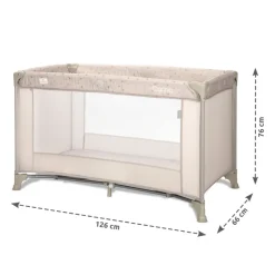Lit parapluie carina beige