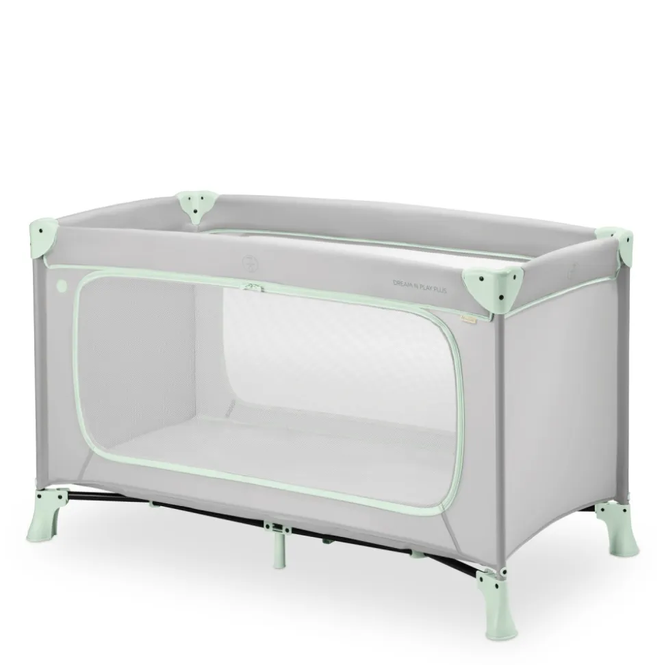 Lit parapluie dream and play plus dusty-mint