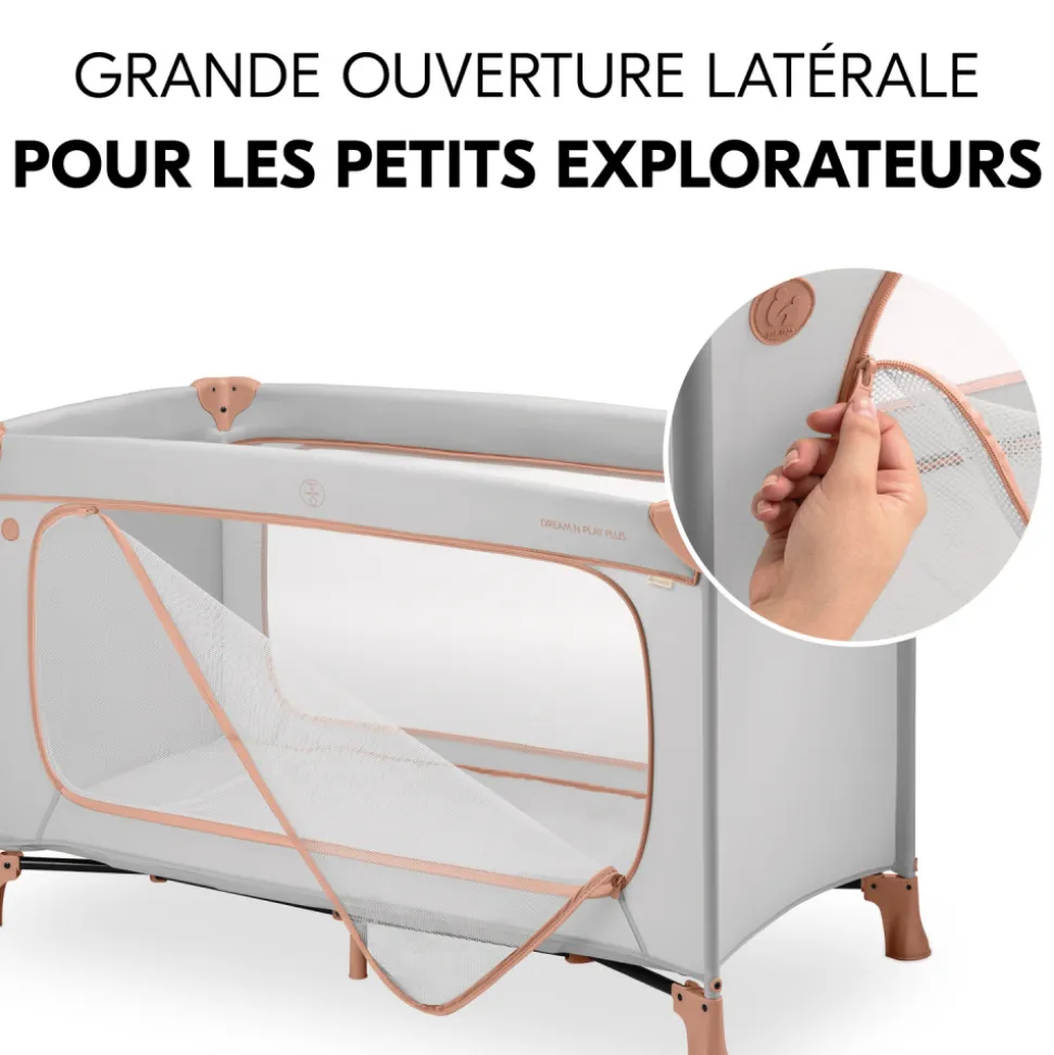 Lit parapluie dream and play plus dusty-cork