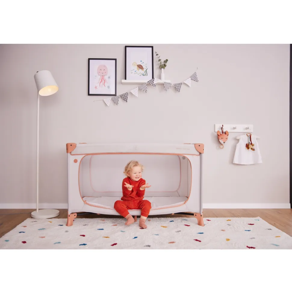 Lit parapluie dream and play plus dusty-blue
