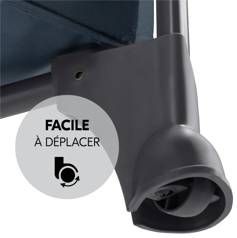 Lit parapluie 3 en 1 play n relax center dark-blue