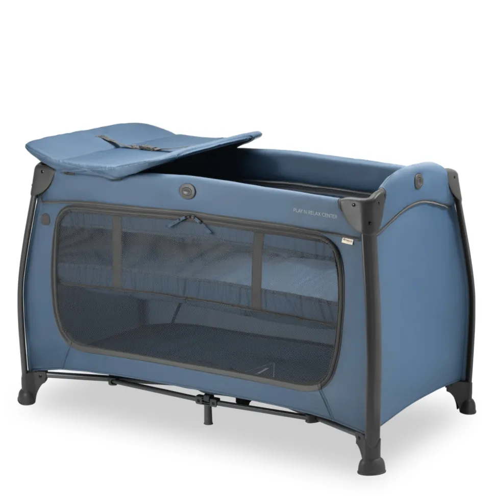 Lit parapluie 3 en 1 play n relax center dark-blue