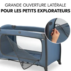 Lit parapluie 3 en 1 play n relax center dark-blue