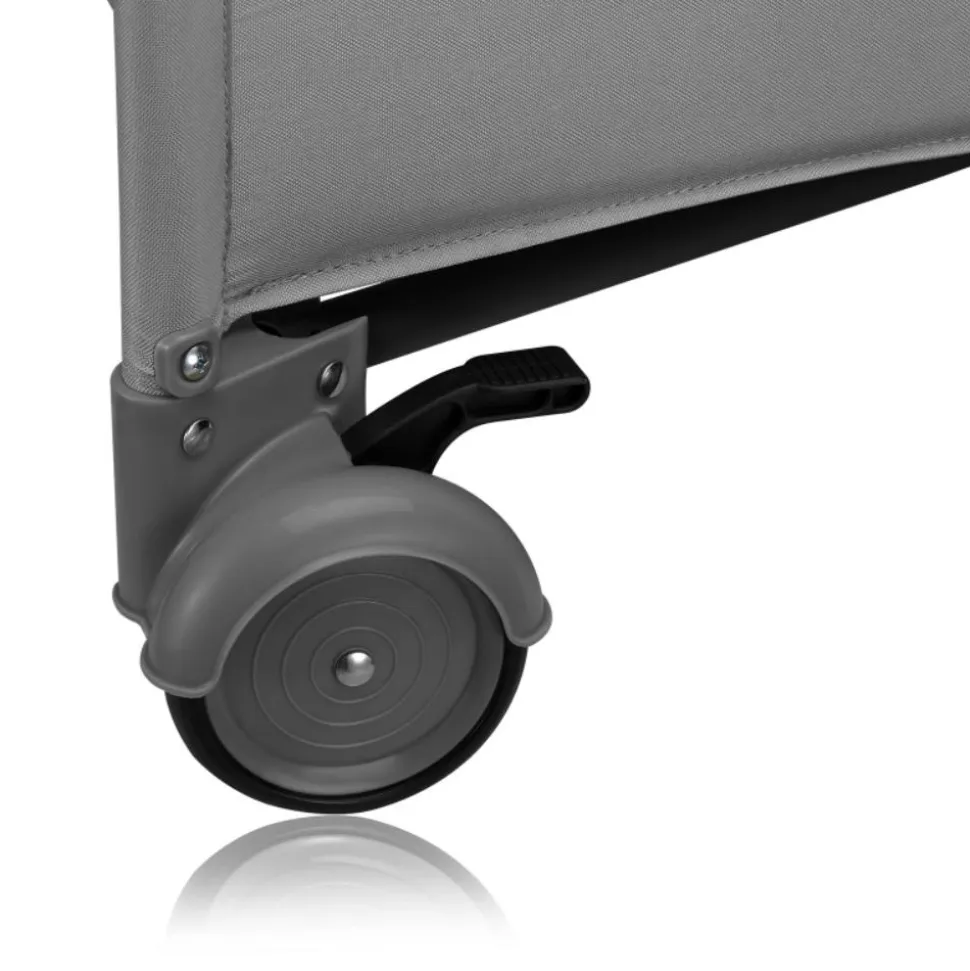 Lit parapluie jasmin easy fold grey stone