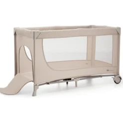 Lit parapluie joy 2 beige avec accessoires
