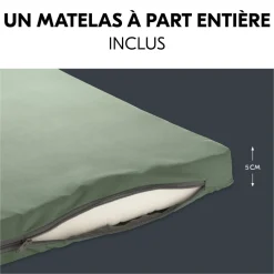 Lit parapluie parc pliant sleep n play sq set dark-green
