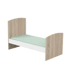 Lit évolutif bébé 70x140 cm access bois blanc