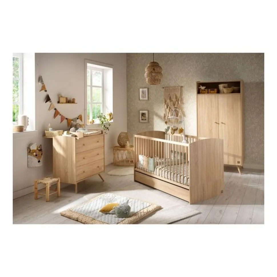 Lit évolutif bébé 70x140 cm access bois