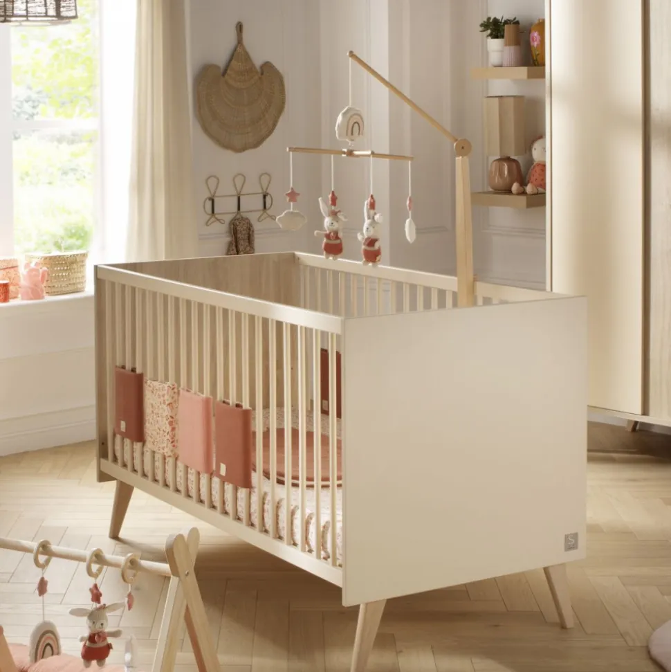 Lit évolutif bébé 70x140cm melinee