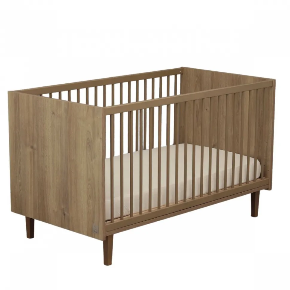 Lit évolutif bébé 70x140cm mokka