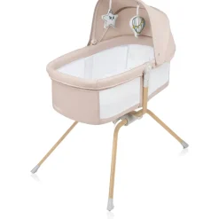 Lit voyage bébé 3en1 malin evo - beige natural