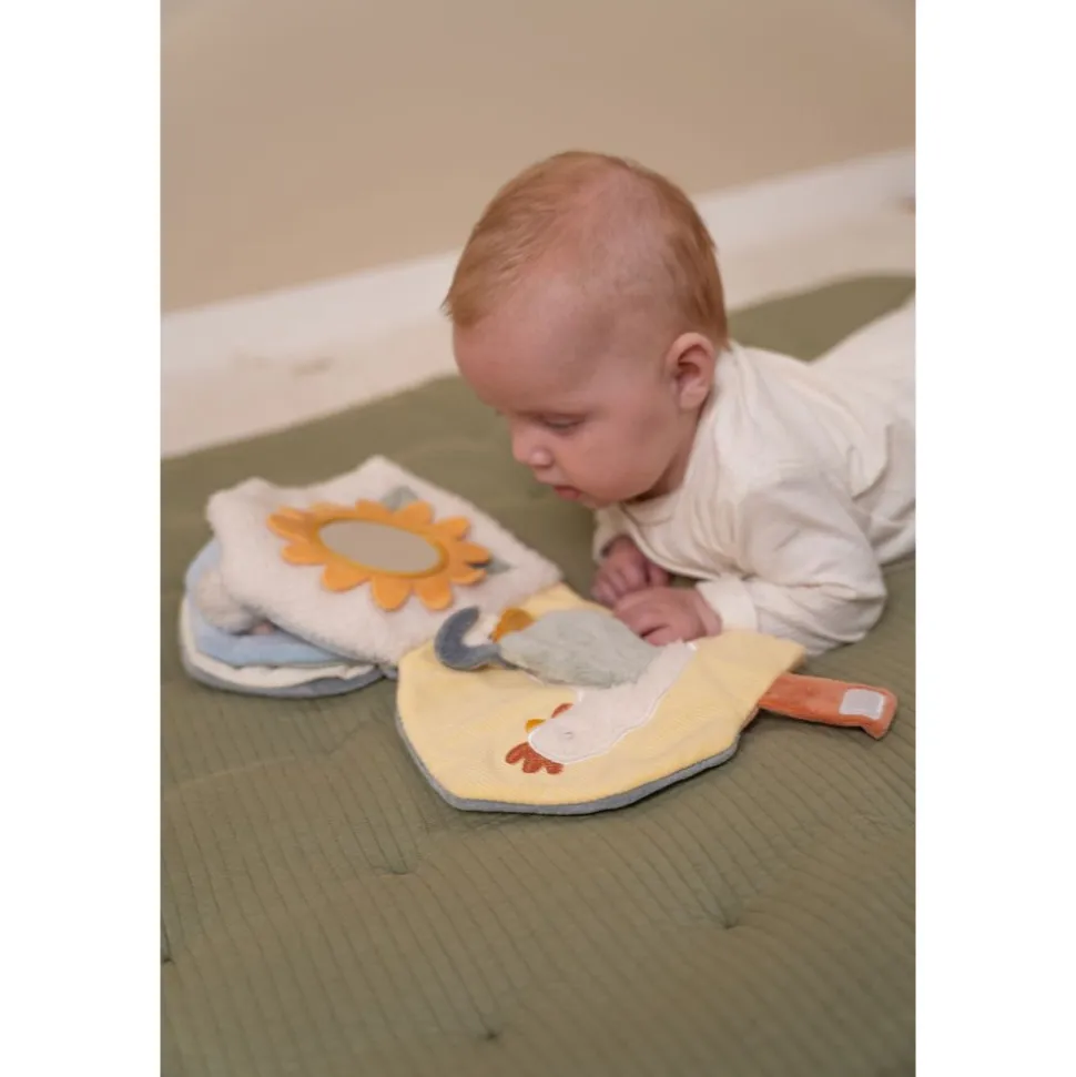Livre bébé en tissu little farm