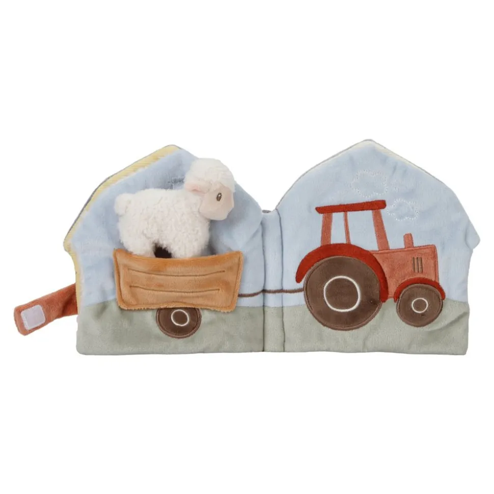 Livre bébé en tissu little farm