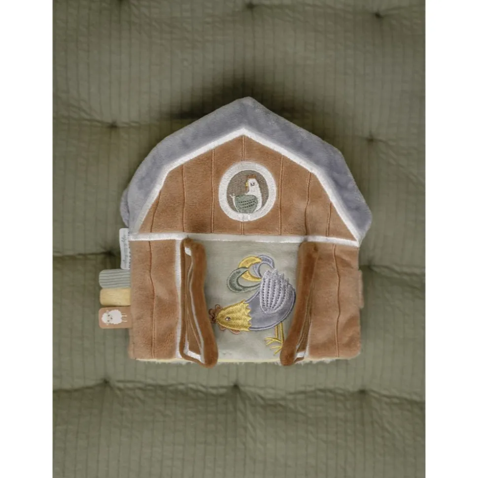 Livre bébé en tissu little farm