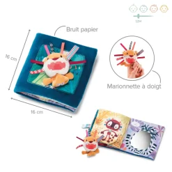 Livre bébé jack rugit