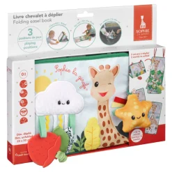 Livre chevalet à déplier sophie la girafe