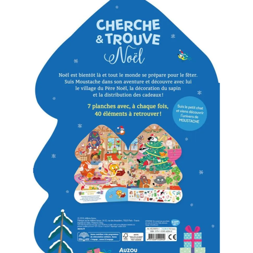 Livre collection cherche et trouve - noël