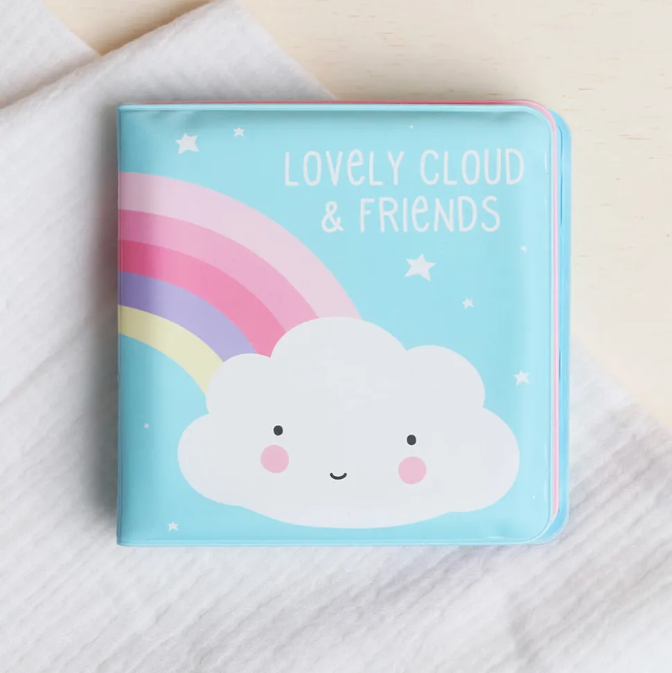 Livre de bain bébé nuage et amis