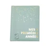 Livre de naissance mes 5 premières années sauge gold