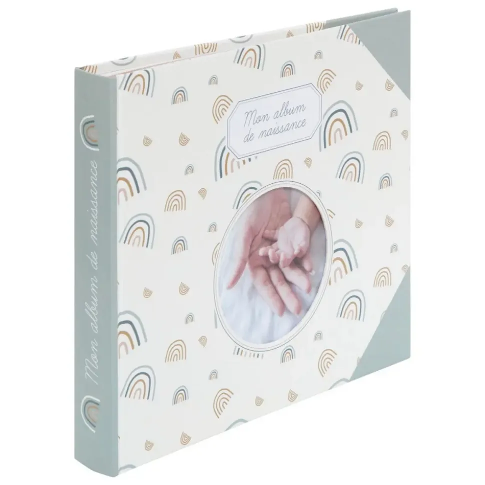 Livre de naissance vert bébé