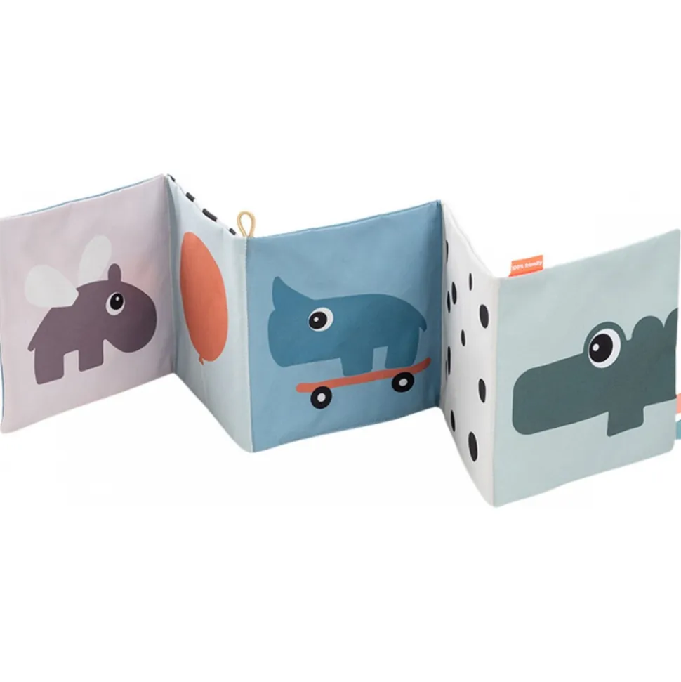 Livre d'éveil accordéon deer friends multicolore