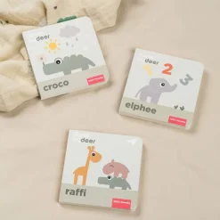 Livre d'éveil raffi multicolore