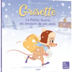 Livre enfant collection grisette - la petit souris au secours de ses amis