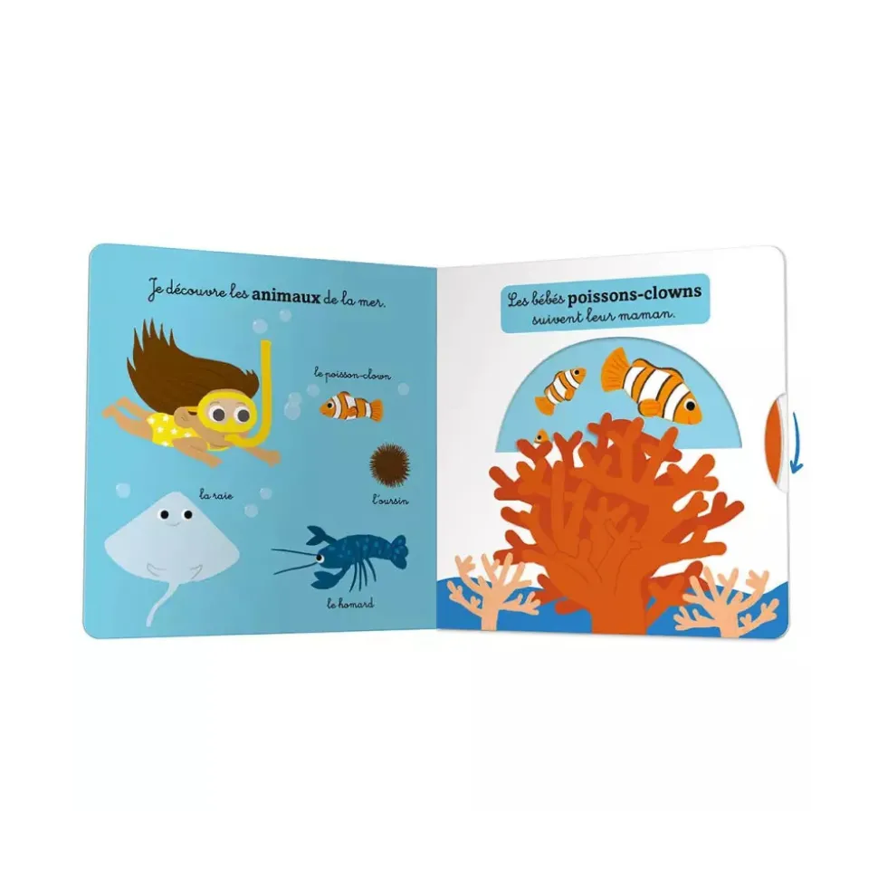 Livre enfant à la mer