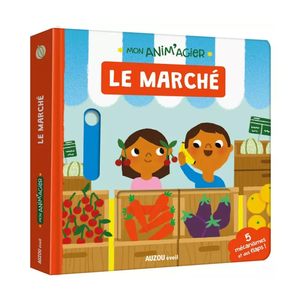 Livre enfant le marché