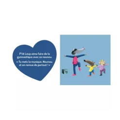 Livre enfant p'tit loup aime sa nounou