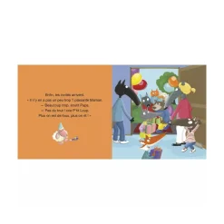 Livre enfant p'tit loup fête son anniversaire
