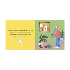 Livre enfant p'tit loup ne met plus de couches