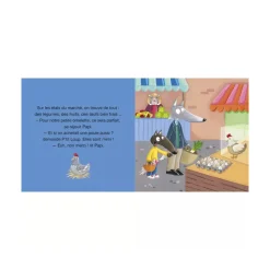 Livre enfant p'tit loup va chez papi et mamie