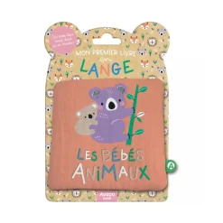 Livre en tissu enfant les bébés animaux