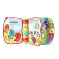Livre musical enchanté des baby loulous bleu