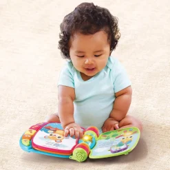 Livre musical enchanté des baby loulous bleu