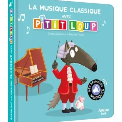 Livre sonore la musique classique avec p'tit loup