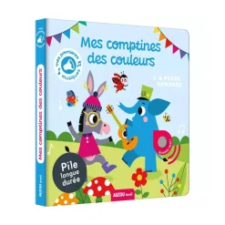 Livre sonore mes comptines des couleurs