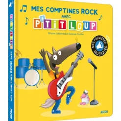 Livre sonore mes comptines rock avec p'tit loup