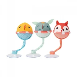 Lot de 3 balles de bain joe, alice et gaspard