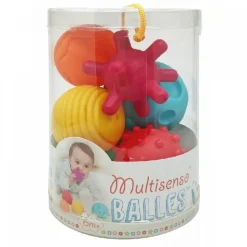 Lot de 6 balles sensorielles