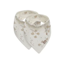 Lot de 2 bavoirs bandana leafy dreams