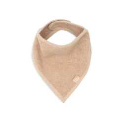 Lot de 2 bavoirs bandana éponge biscuit