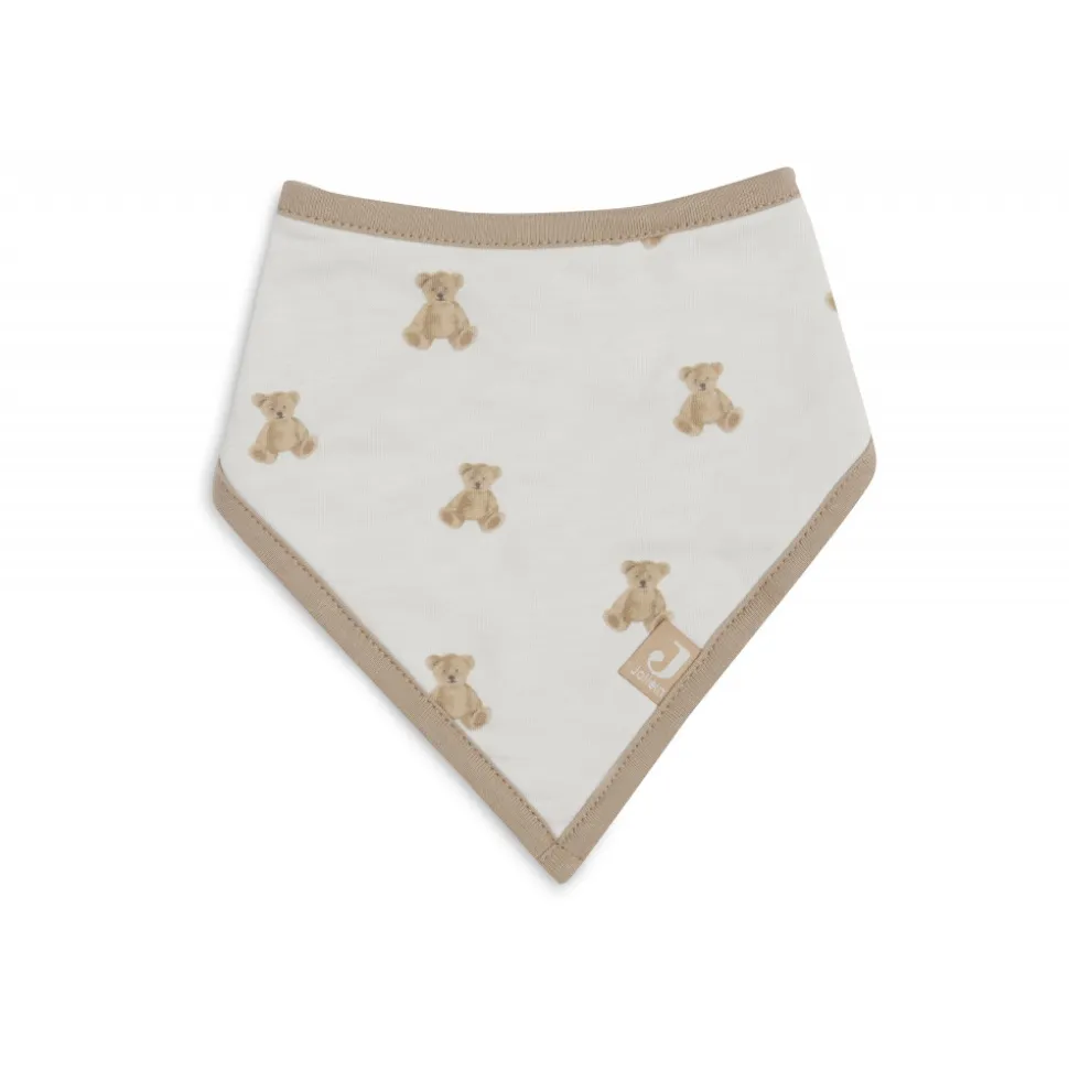 Lot de 2 bavoirs bandana teddy bear